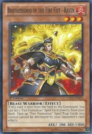 Brotherhood of the Fire Fist - Raven - 1st Edition - CBLZ-EN022