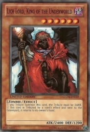 Lich Lord, King of the Underworld - Limited Edition - GLD4-EN019