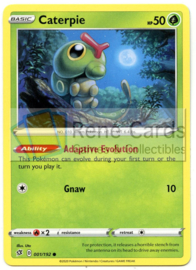 Caterpie - S&S Rebel Clash - 001/192