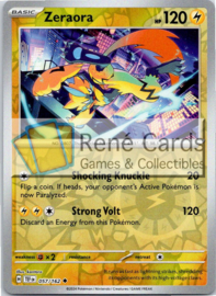 Zeraora - TEF - 057/162 - Reverse