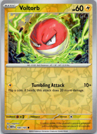 Voltorb - MEW - 100/165 - Reverse