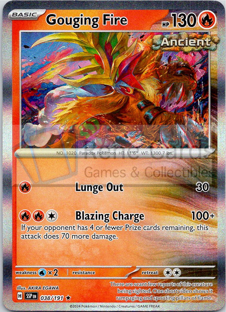 Gouging Fire - SSP  - 038/191