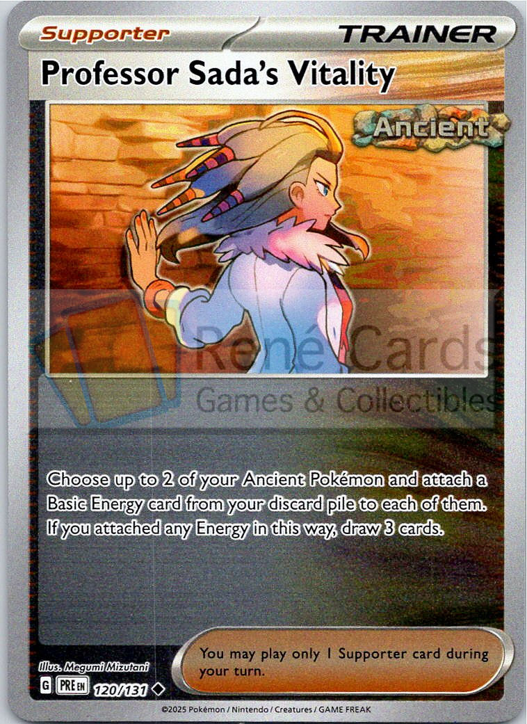 Professor Sada's Vitality - PRE - 120/131 - Reverse