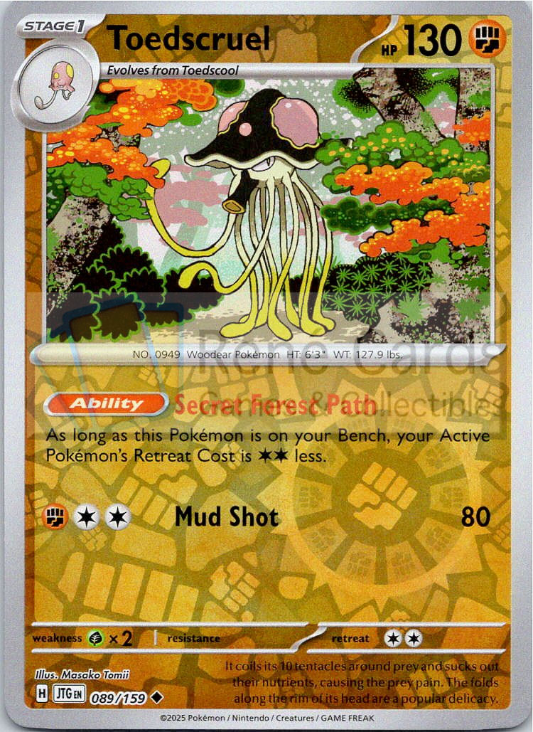 Toedscruel - JTG  - 089/159 - Reverse
