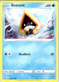 Snorunt - CRZ - 034/159