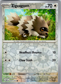 Zigzagoon - OBF - 167/197 - Reverse