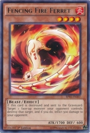 Fencing Fire Ferret - 1st Edition - BP03-EN107