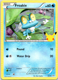 Froakie - 22/25 - McDonalds - 2021