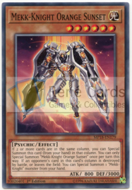 Mekk-Knight Orange Sunset - 1st. Edition - MP18-EN179