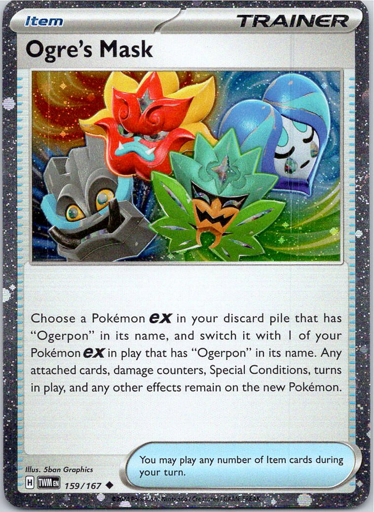 Ogre's Mask - TWM - 159/167 - Cosmos Foil