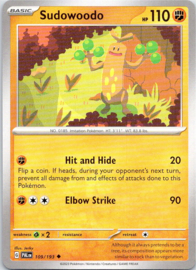 Sudowoodo - PAL - 109/193