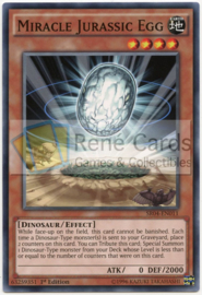 Miracle Jurrasic Egg - 1st Edition - SR04-EN011