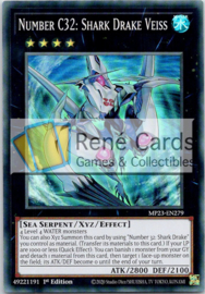 Number C32: Shark Drake Veiss - 1st. Edition - MP23-EN279