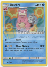 Slowbro - S&M UnbrBo - 43/214 - Reverse