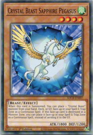 Crystal Beast Sapphire Pegasus - 1st. edition - SDCB-EN007