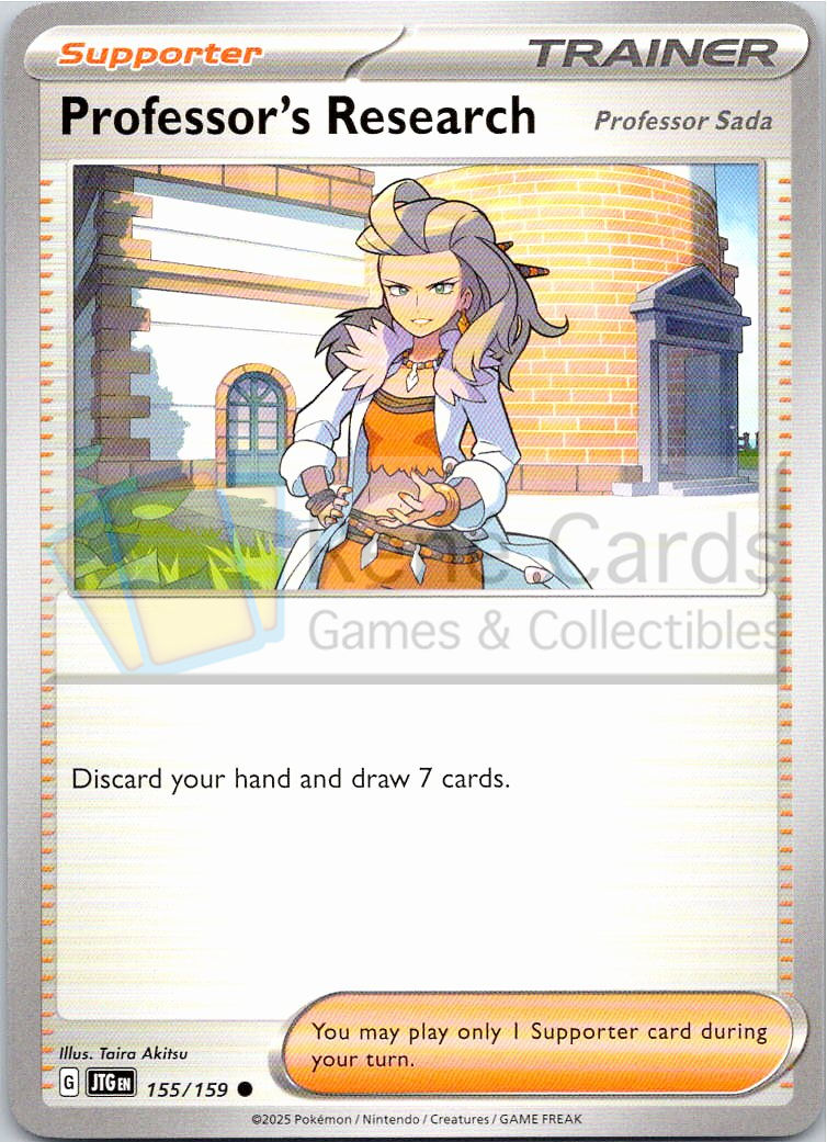 Professor's Research [Professor Sada]- JTG  - 155/159