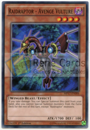 Raidraptor - Avenge Vulture - 1st. Edition - MP17-EN006