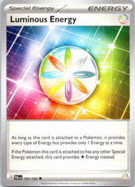 Luminous Energy - PAL - 191/193