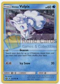 Alolan Vulpix - S&M GuRi  21a/145 - Foil