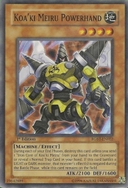 Koa`ki Meiru Powerhand - 1st. Edition - RGBT-EN022