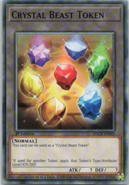 Crystal Beast Token - 1st. edition - SDCB-EN049