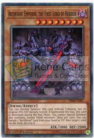 Archfiend Emperor, the First Lord of Horror - 1st Edition - SR06-EN007