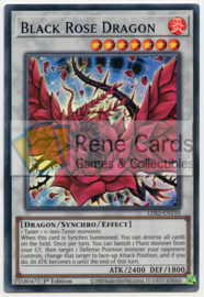 Black Rose Dragon - 1st. Edition - LDS2-EN110 - Blue