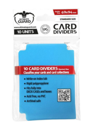 Card Dividers - Standard Size - Blue