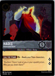 Hades - Hotheaded Ruler - 3INK-174/204 - Foil