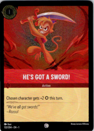 He's Got A Sword! - 1TFC-132/204 - Foil