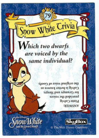 Wich two dwarfs are voiced...  - 79