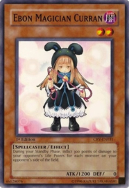 Ebon Magician Curran - 1st. Edition - CRV-EN031