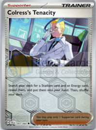 Colress's Tenacity  - SFA - 057/064 - Reverse