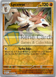 Lycanroc - TEF - 090/162 - Reverse