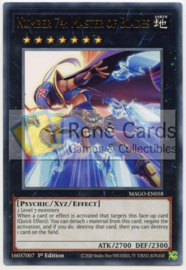 Number 74: Master of Blades - MAGO-EN058 - 1st. Edition