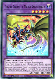 Curse of Dragon, the Magical Knight Dragon - 1st. Edition - DIFO-EN097