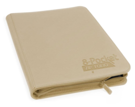 Ultimate Guard - 8-Pocket Zipfolio - Sand