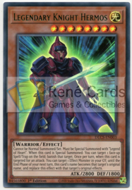 Legendary Knight Hermos - 1st. Edition - DLCS-EN003 - Green