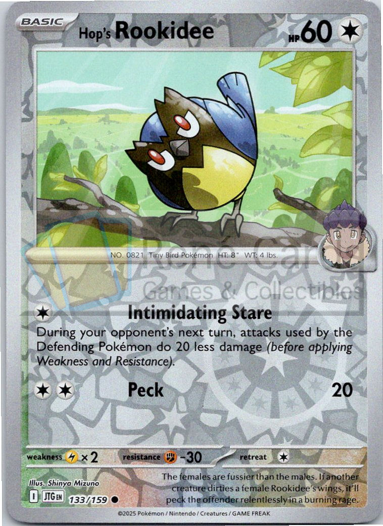 Hop's Rookidee - JTG  - 133/159 - Reverse