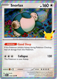 Snorlax - 30C - 119/128