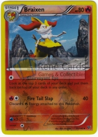 Braixen - X&Y - 25/146 - Reverse