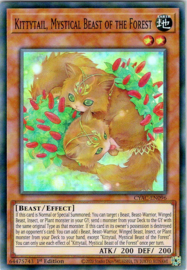 Kittytail, Mystical Beast of the Forest - 1st. Edition - CYAC-EN096