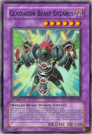 Gladiator Beast Gyzarus  - 1st. Edition - LODT-EN044