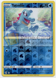 Totodile - FusStri - 055/264 - Reverse