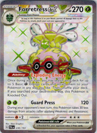 Forretress EX - PAL - 230/193