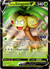 Alolan Exeggutor V  - SWSH225 - Pokémon GO Collection - Alolan Exeggutor V