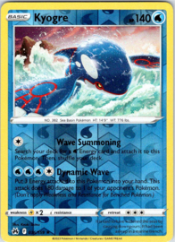 Kyogre - CRZ - 036/159 - Reverse