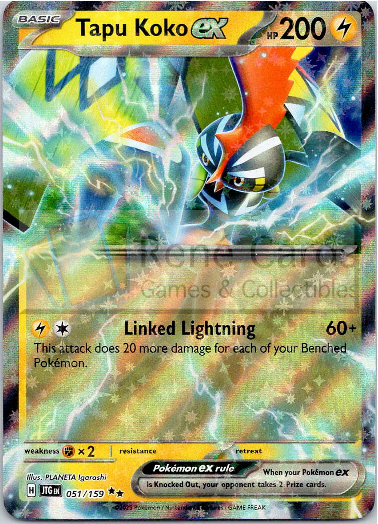 Tapu Koko EX - JTG  - 051/159