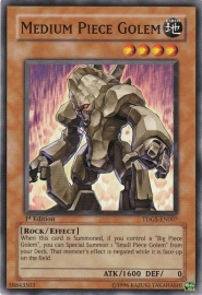 Medium Piece Golem - Unlimited - TDGS-EN007