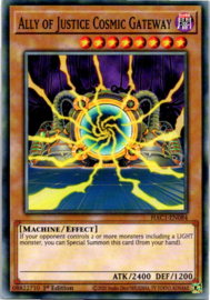 Ally of Justice Cosmic Gateway - 1st. Edition - HAC1-EN084